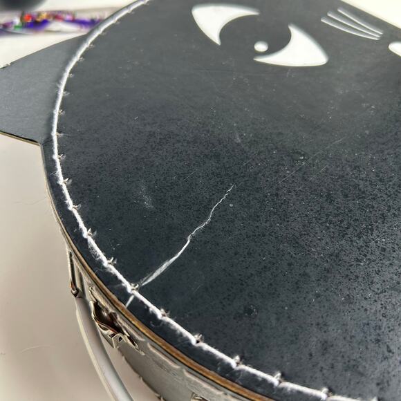 Halloween Lot Black Cat Box Candle Holder Cauldron Wand Spooky Decor - Picture 11 of 11